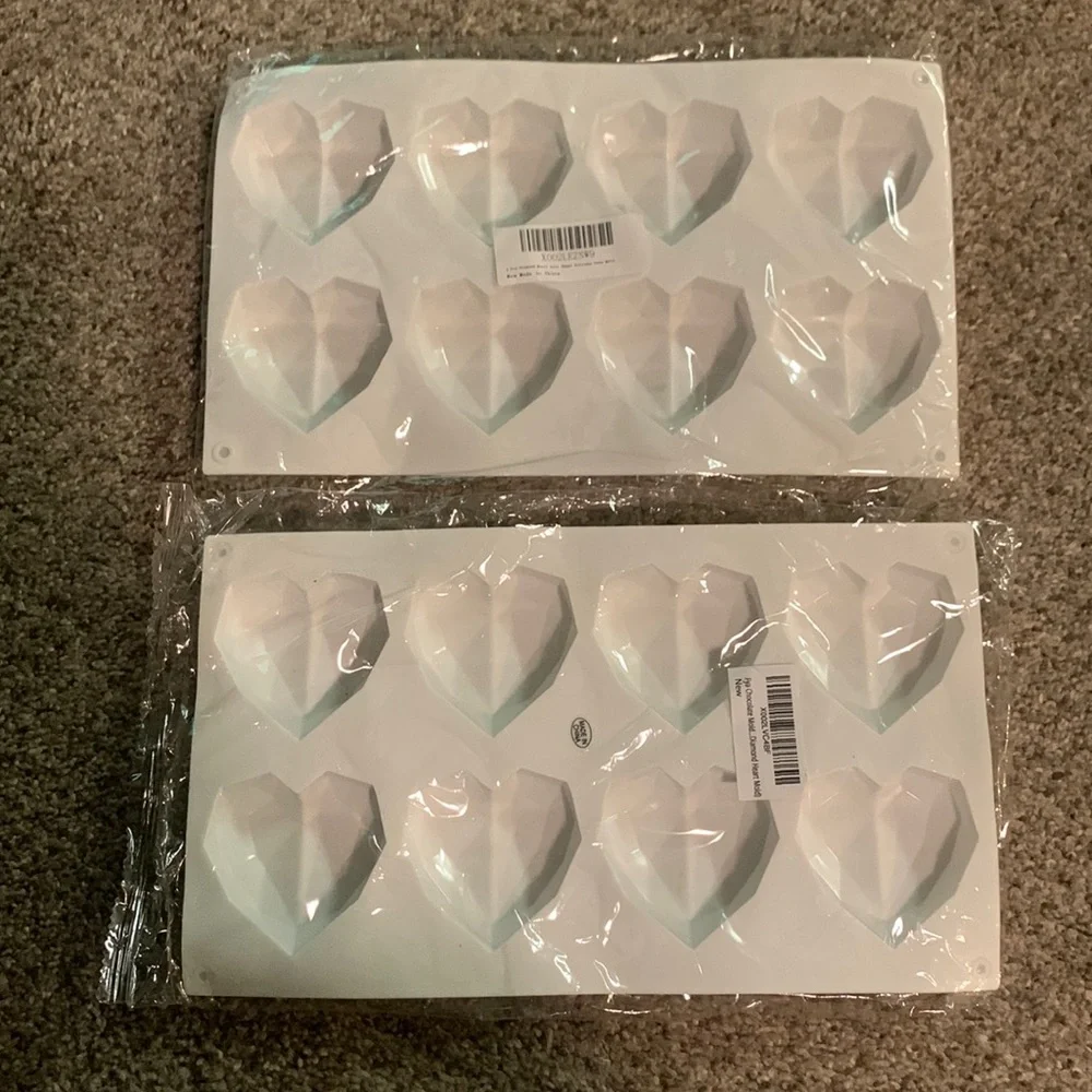 Diamond Heart Molds